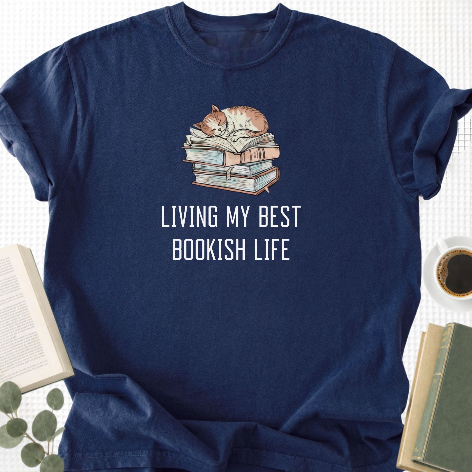Living My Best Bookish Life Unisex T-Shirt - Book Social Club