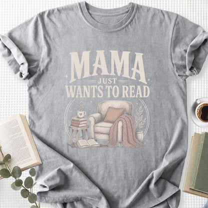 Mama Just Wants To Read Unisex T-Shirt, Book Lover Mom Gift - Book Social Club