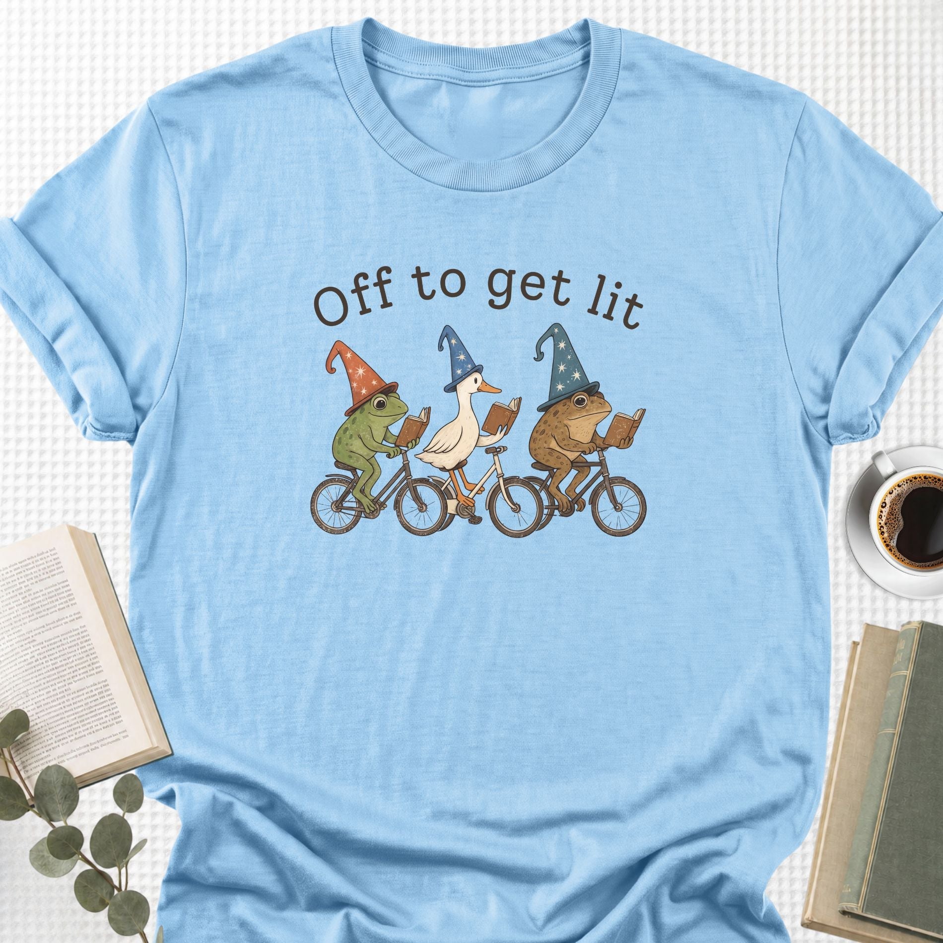 Off To Get Lit Unisex T-Shirt - Book Social Club