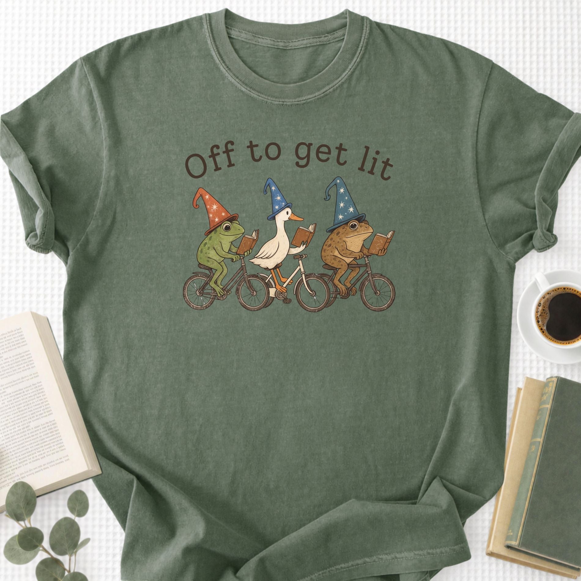Off To Get Lit Unisex T-Shirt - Book Social Club