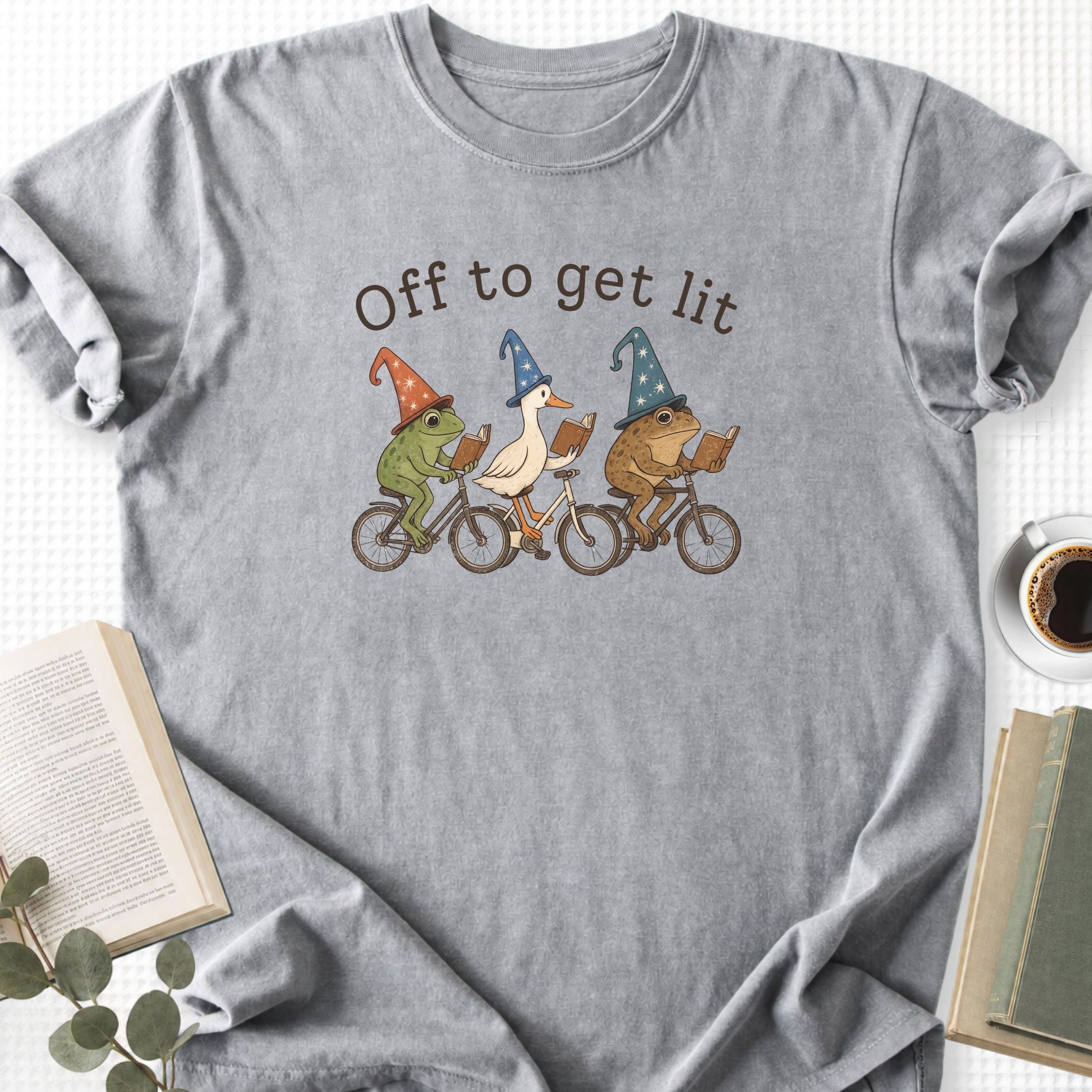 Off To Get Lit Unisex T-Shirt - Book Social Club