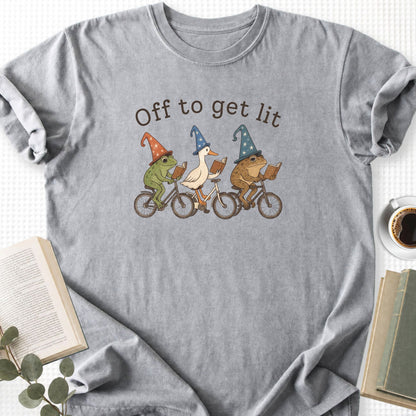 Off To Get Lit Unisex T-Shirt - Book Social Club
