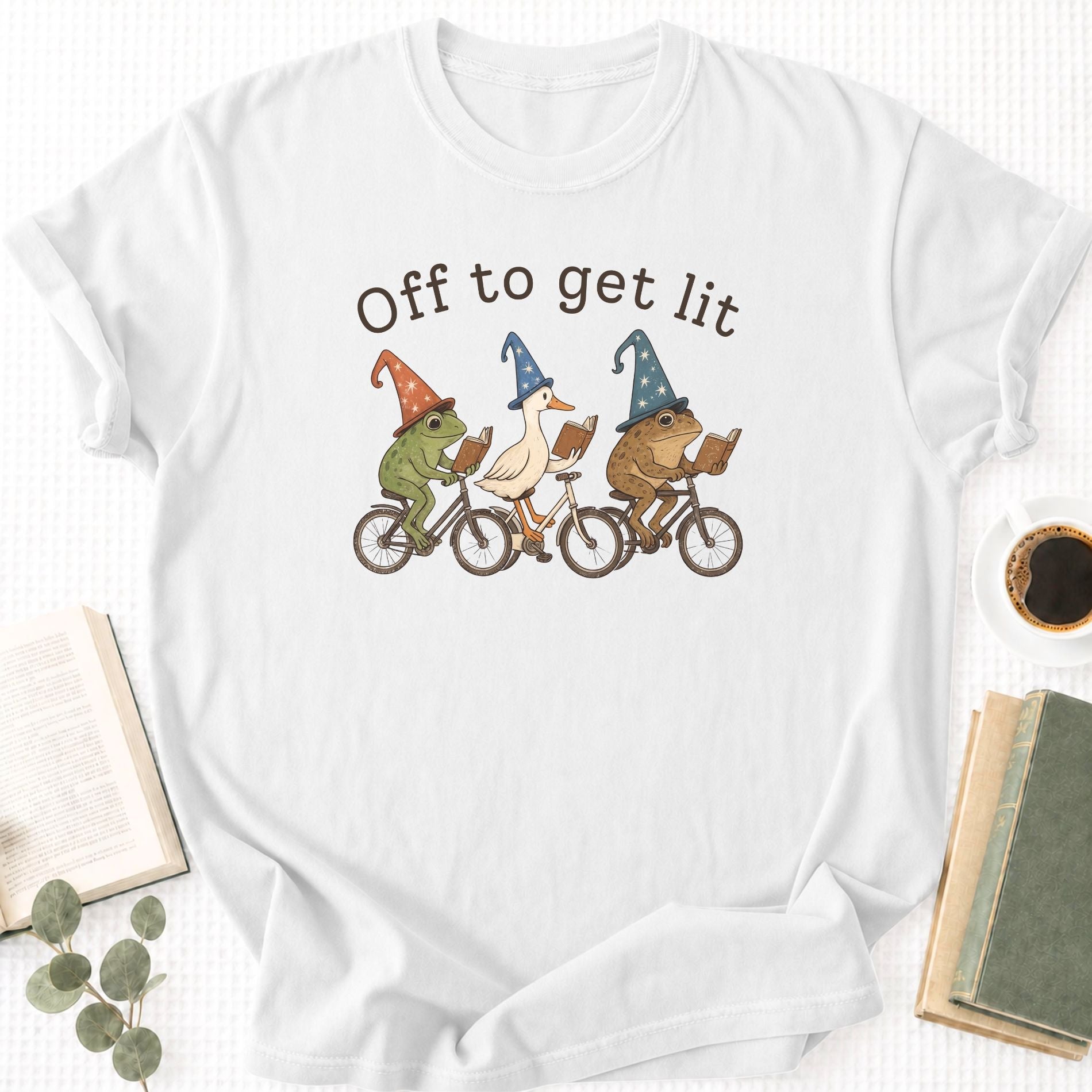 Off To Get Lit Unisex T-Shirt - Book Social Club