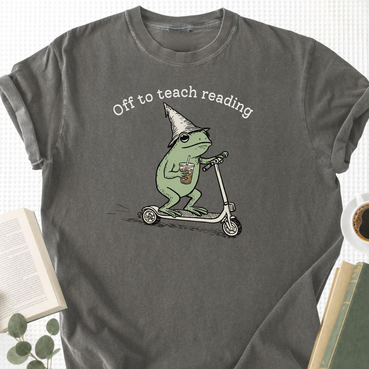 Off to teach Reading Unisex T-Shirt - Book Social Club
