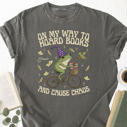 On My Way To Hoard Books Unisex T-Shirt - Book Social Club