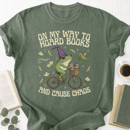 On My Way To Hoard Books Unisex T-Shirt - Book Social Club