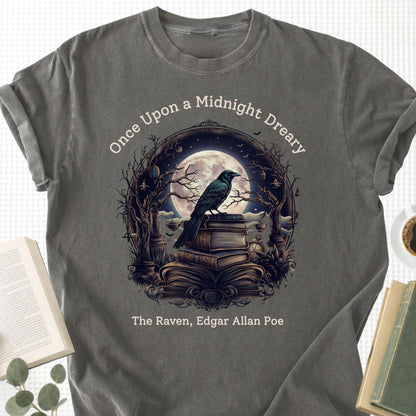 Once Upon A Midnight Dreary Unisex T-Shirt - Book Social Club