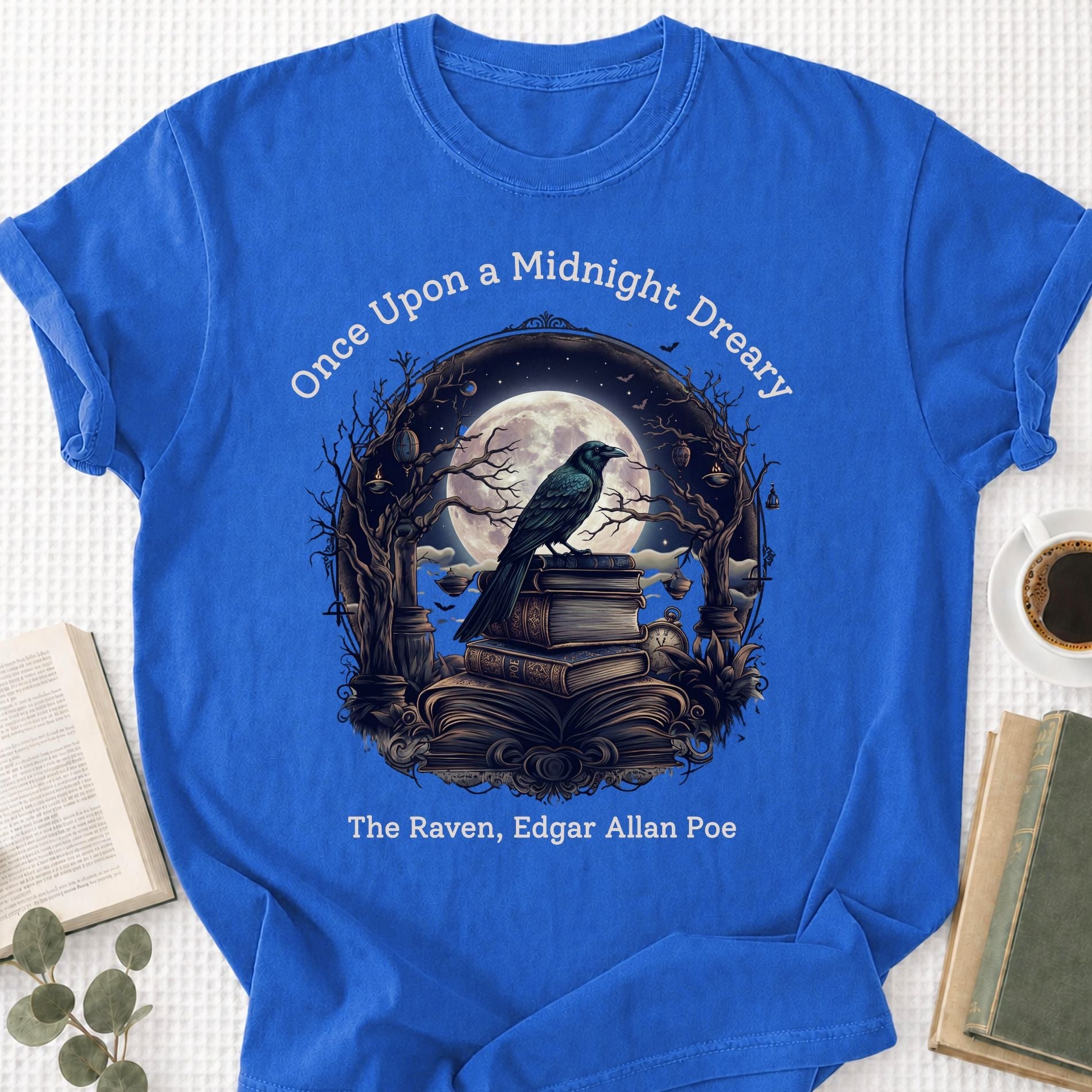 Once Upon A Midnight Dreary Unisex T-Shirt - Book Social Club