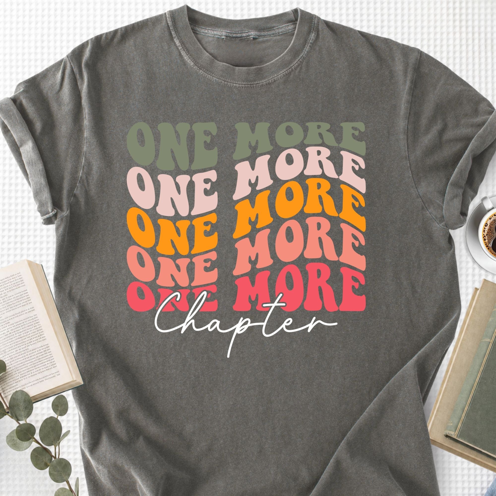 One More Chapter Retro Unisex T-Shirt - Book Social Club
