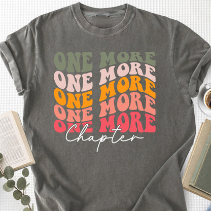 One More Chapter Retro Unisex T-Shirt - Book Social Club