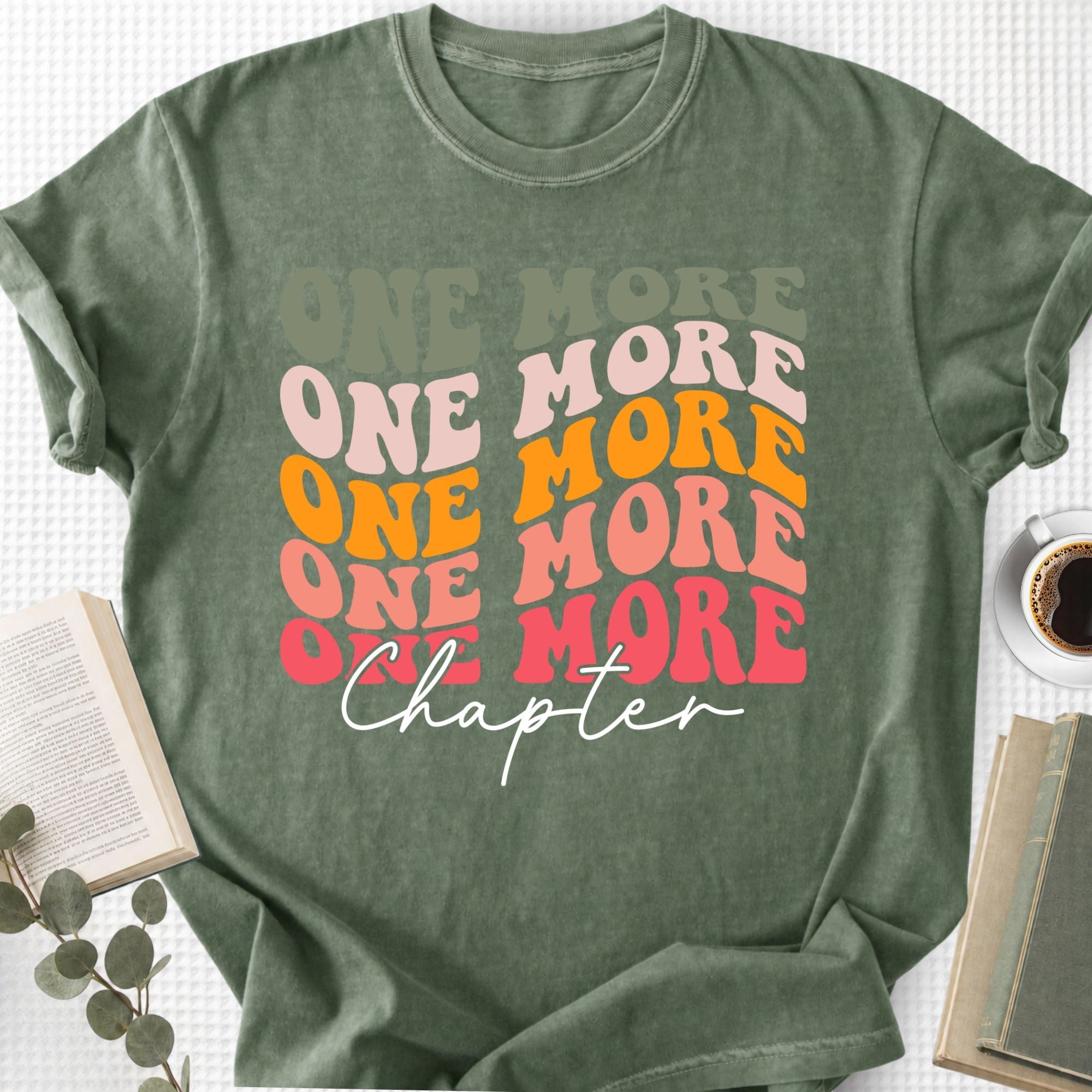 One More Chapter Retro Unisex T-Shirt - Book Social Club