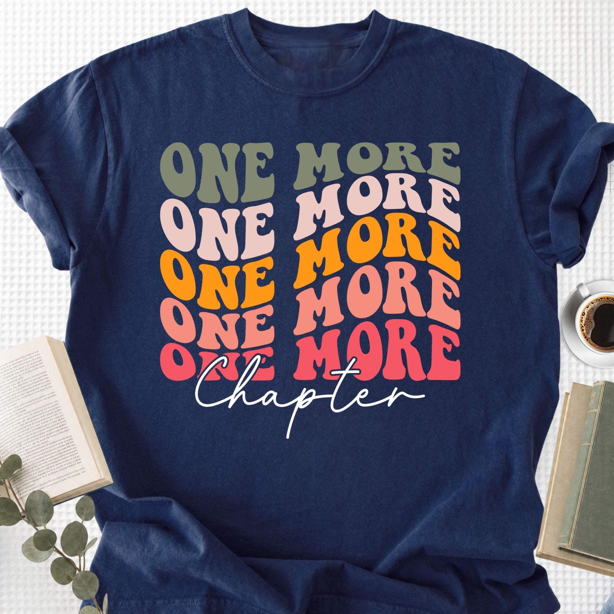 One More Chapter Retro Unisex T-Shirt - Book Social Club