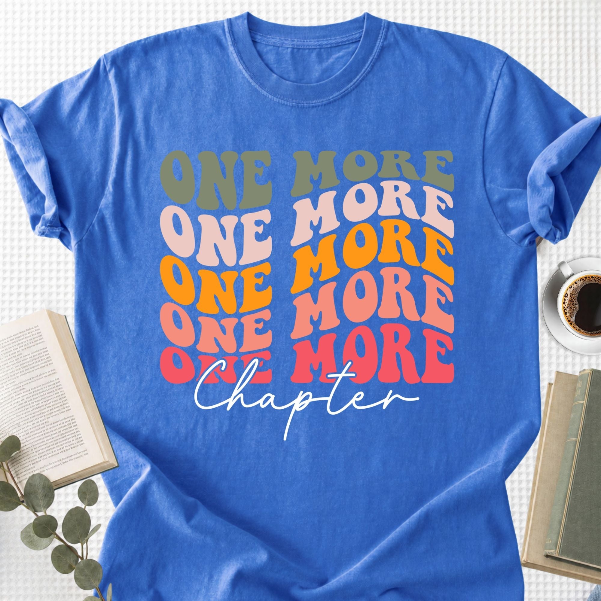 One More Chapter Retro Unisex T-Shirt - Book Social Club