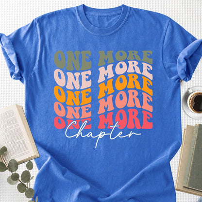 One More Chapter Retro Unisex T-Shirt - Book Social Club