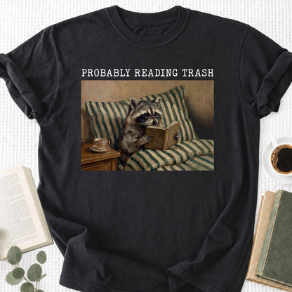 Probably Reading Trash Unisex T-Shirt - Book Social Club