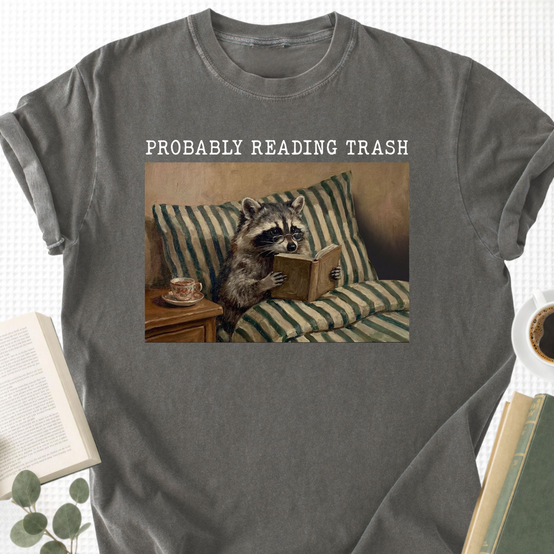 Probably Reading Trash Unisex T-Shirt - Book Social Club