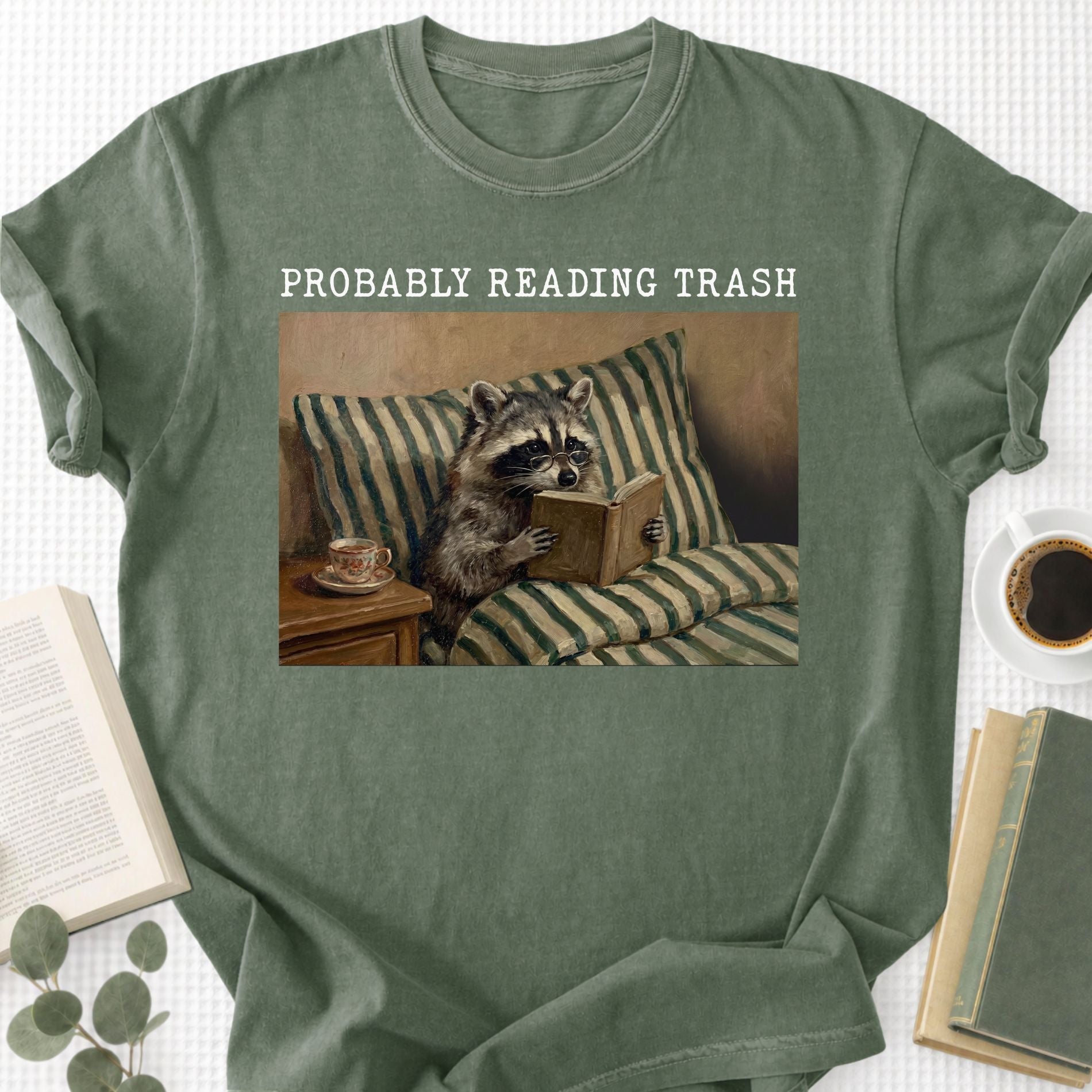 Probably Reading Trash Unisex T-Shirt - Book Social Club