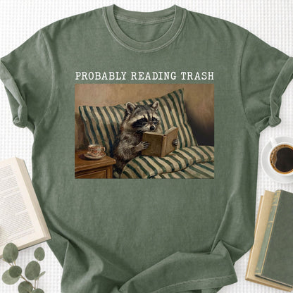 Probably Reading Trash Unisex T-Shirt - Book Social Club