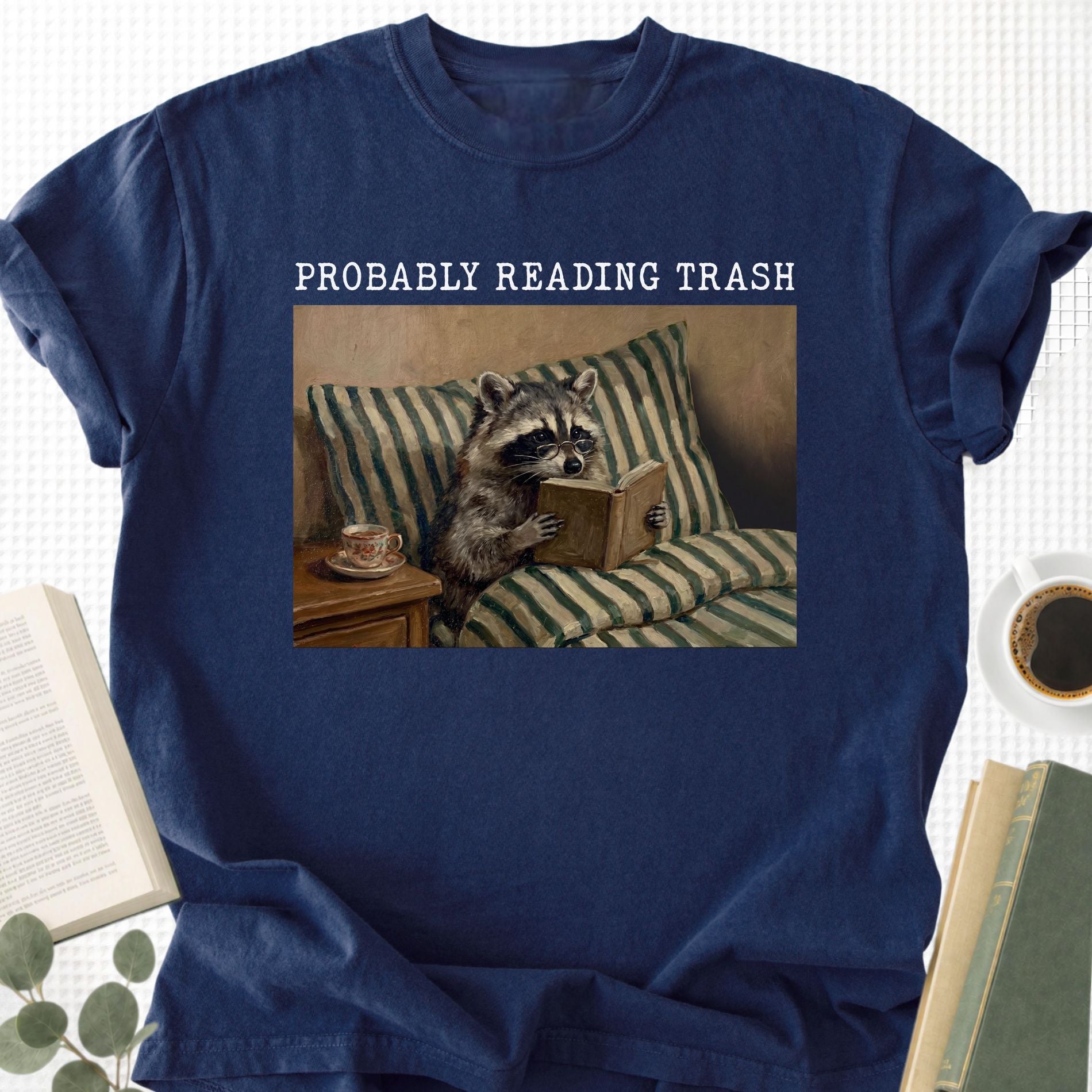 Probably Reading Trash Unisex T-Shirt - Book Social Club