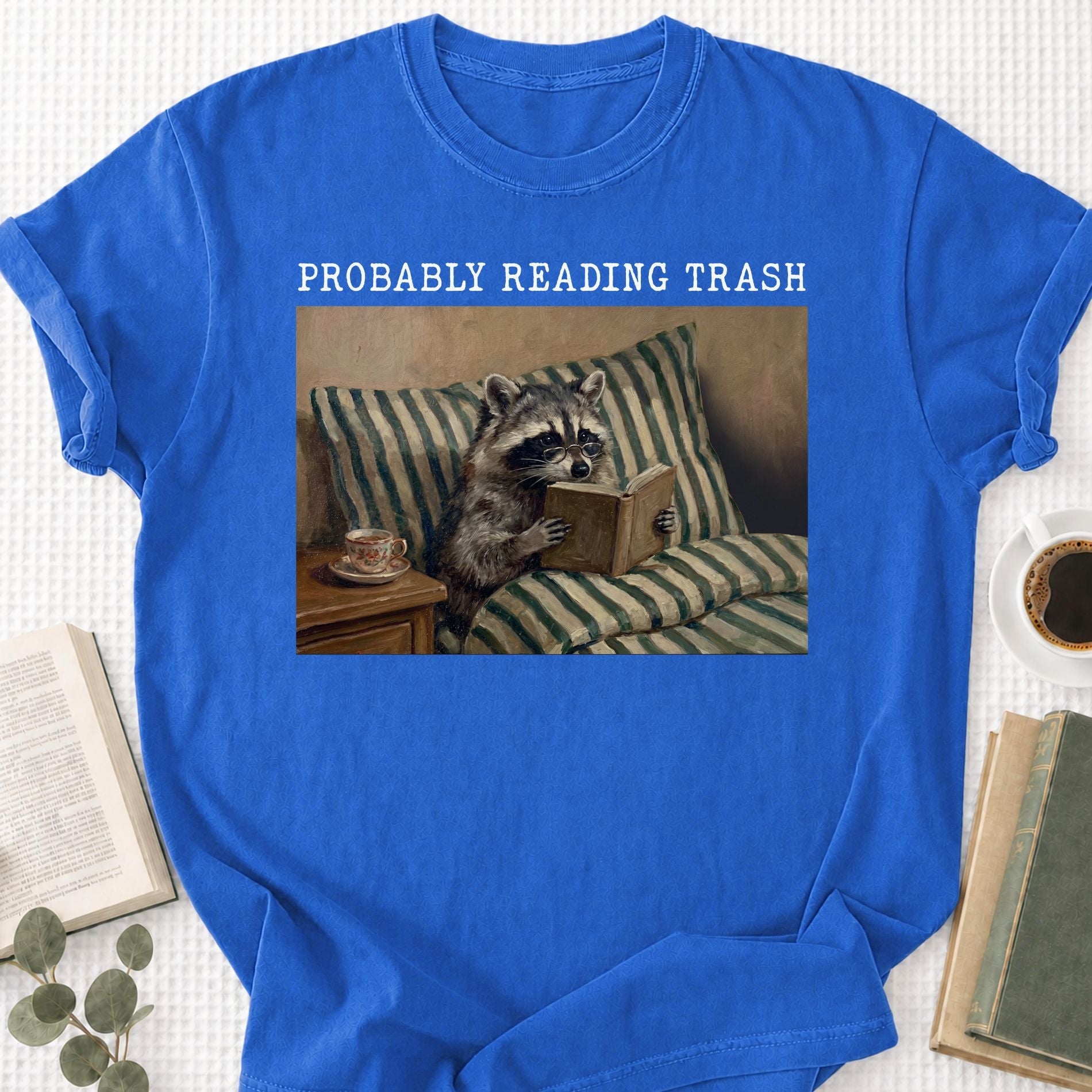 Probably Reading Trash Unisex T-Shirt - Book Social Club