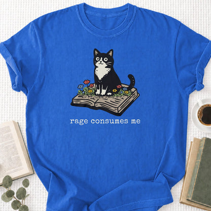 Rage Consumes Me Unisex T-Shirt - Book Social Club