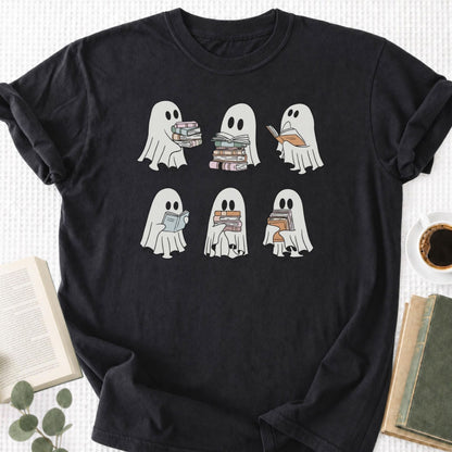 Reading Ghost Unisex T-Shirt - Book Social Club