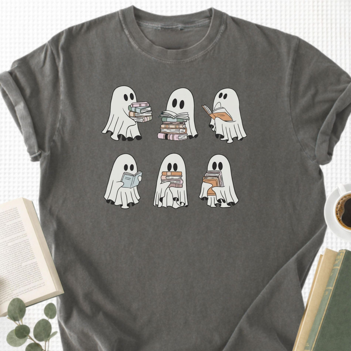 Reading Ghost Unisex T-Shirt - Book Social Club