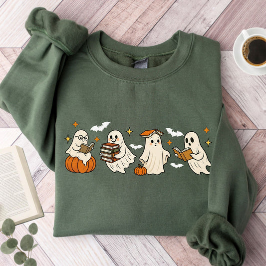 Reading Ghosts Unisex Sweatshirt - Book Social Club