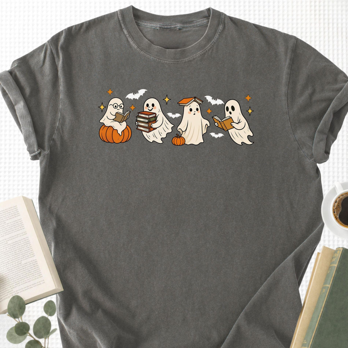 Reading Ghosts Unisex T-Shirt - Book Social Club