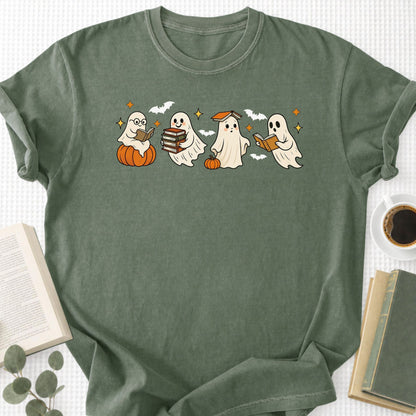 Reading Ghosts Unisex T-Shirt - Book Social Club