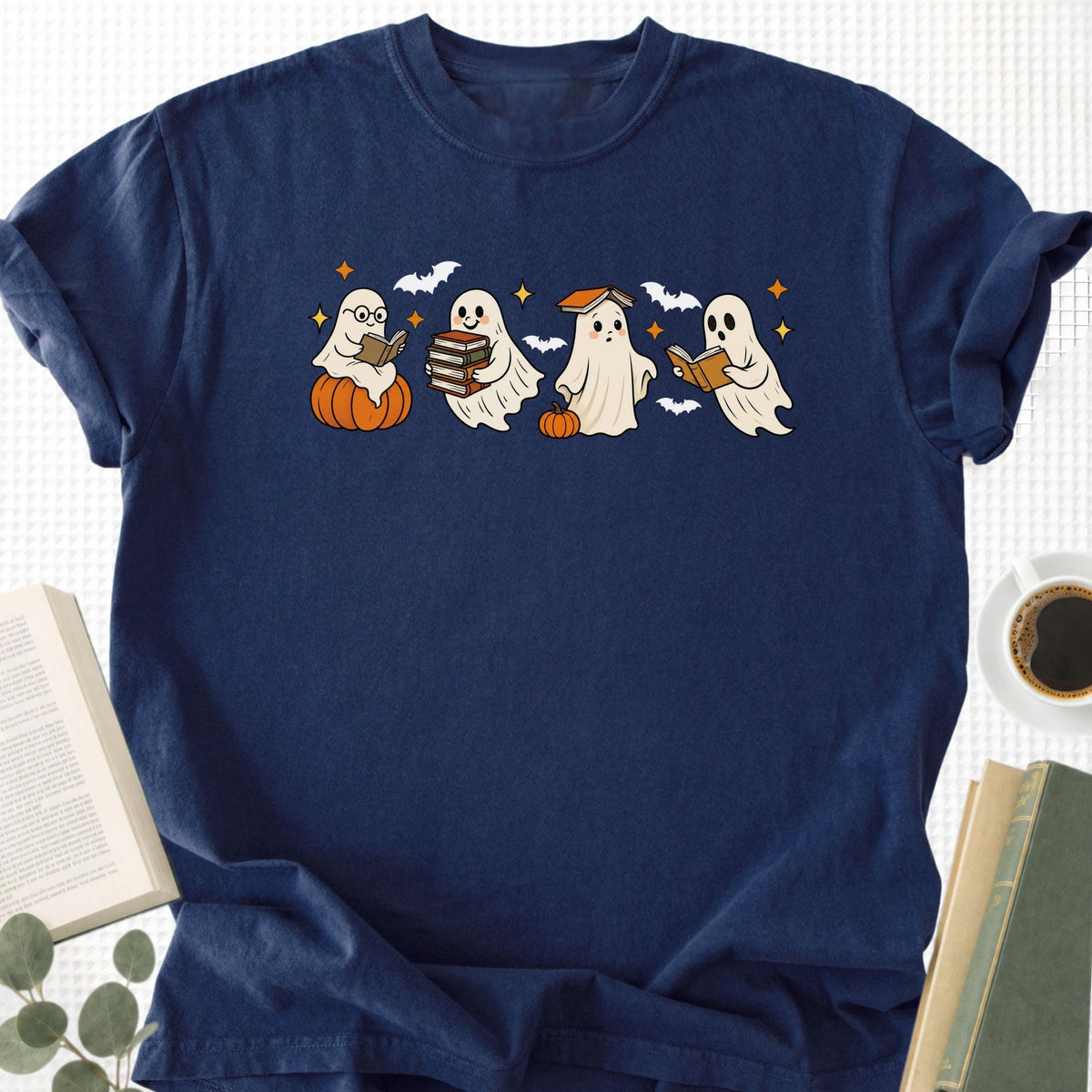 Reading Ghosts Unisex T-Shirt - Book Social Club