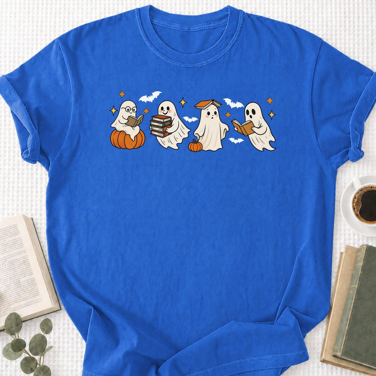 Reading Ghosts Unisex T-Shirt - Book Social Club