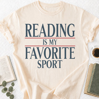 Reading Is My Favorite Sport Unisex T-Shirt, Book Lover Gift - Book Social Club