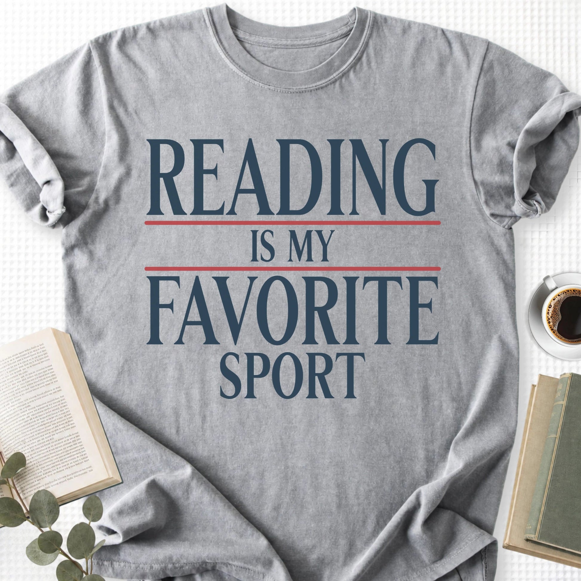 Reading Is My Favorite Sport Unisex T-Shirt, Book Lover Gift - Book Social Club