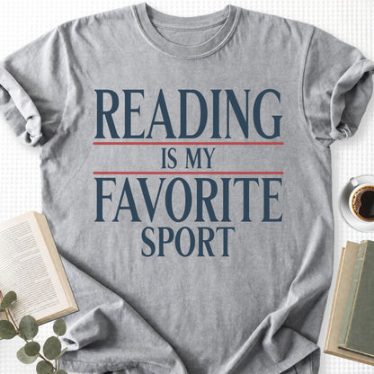 Reading Is My Favorite Sport Unisex T-Shirt, Book Lover Gift - Book Social Club