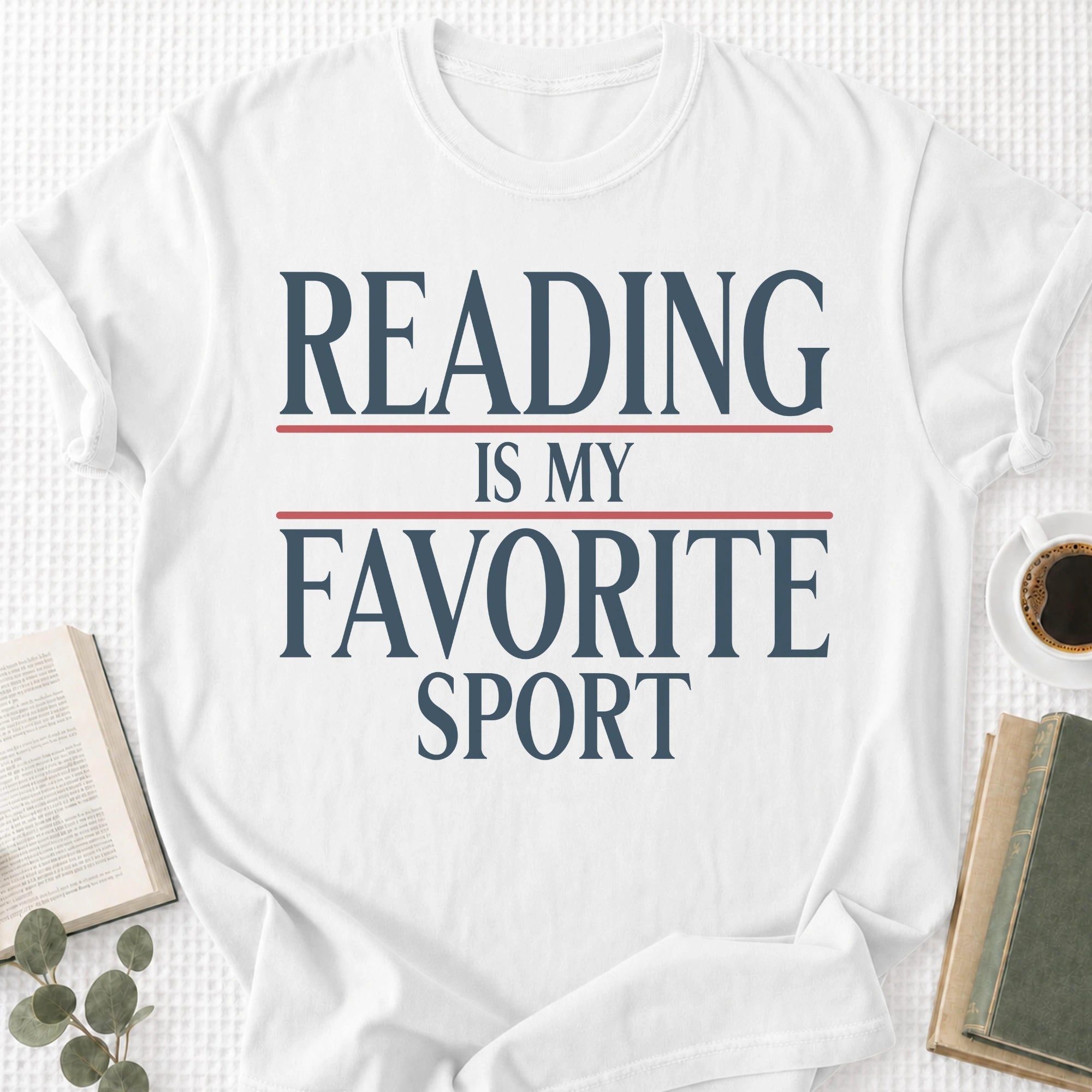 Reading Is My Favorite Sport Unisex T-Shirt, Book Lover Gift - Book Social Club