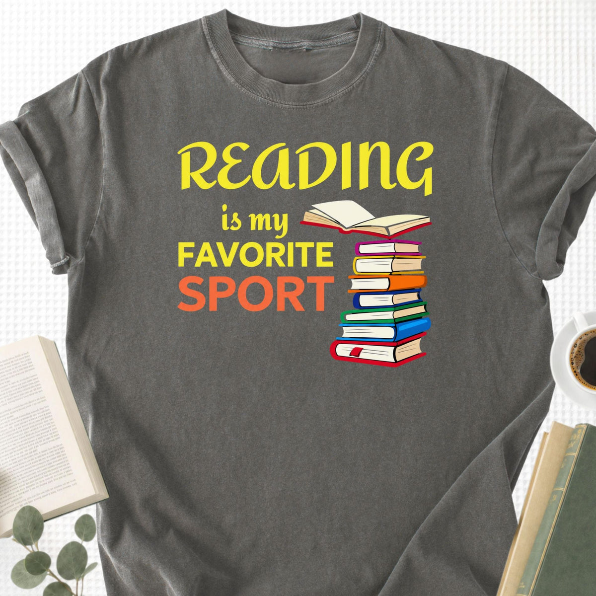 Reading Is My Favorite Sport Unisex T-Shirt - Book Social Club