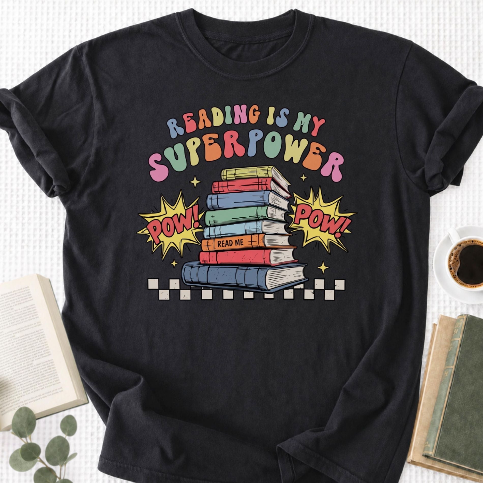Reading Is My Superpower Unisex T-Shirt - Book Social Club