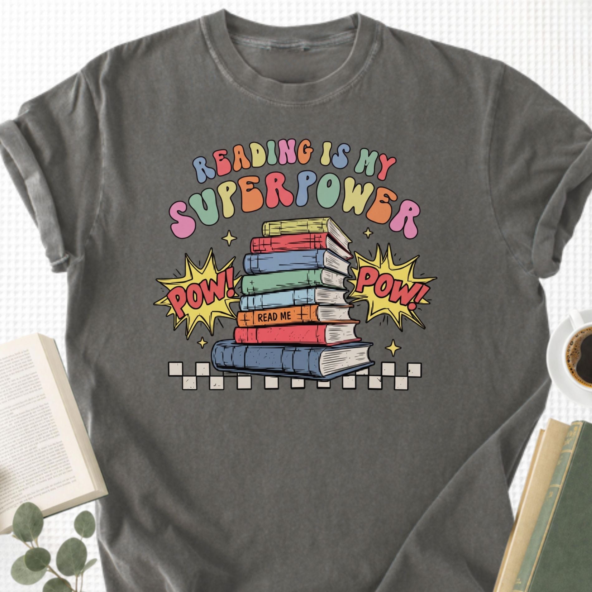 Reading Is My Superpower Unisex T-Shirt - Book Social Club