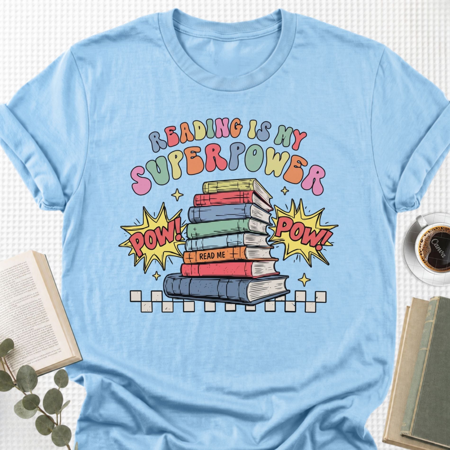 Reading Is My Superpower Unisex T-Shirt - Book Social Club