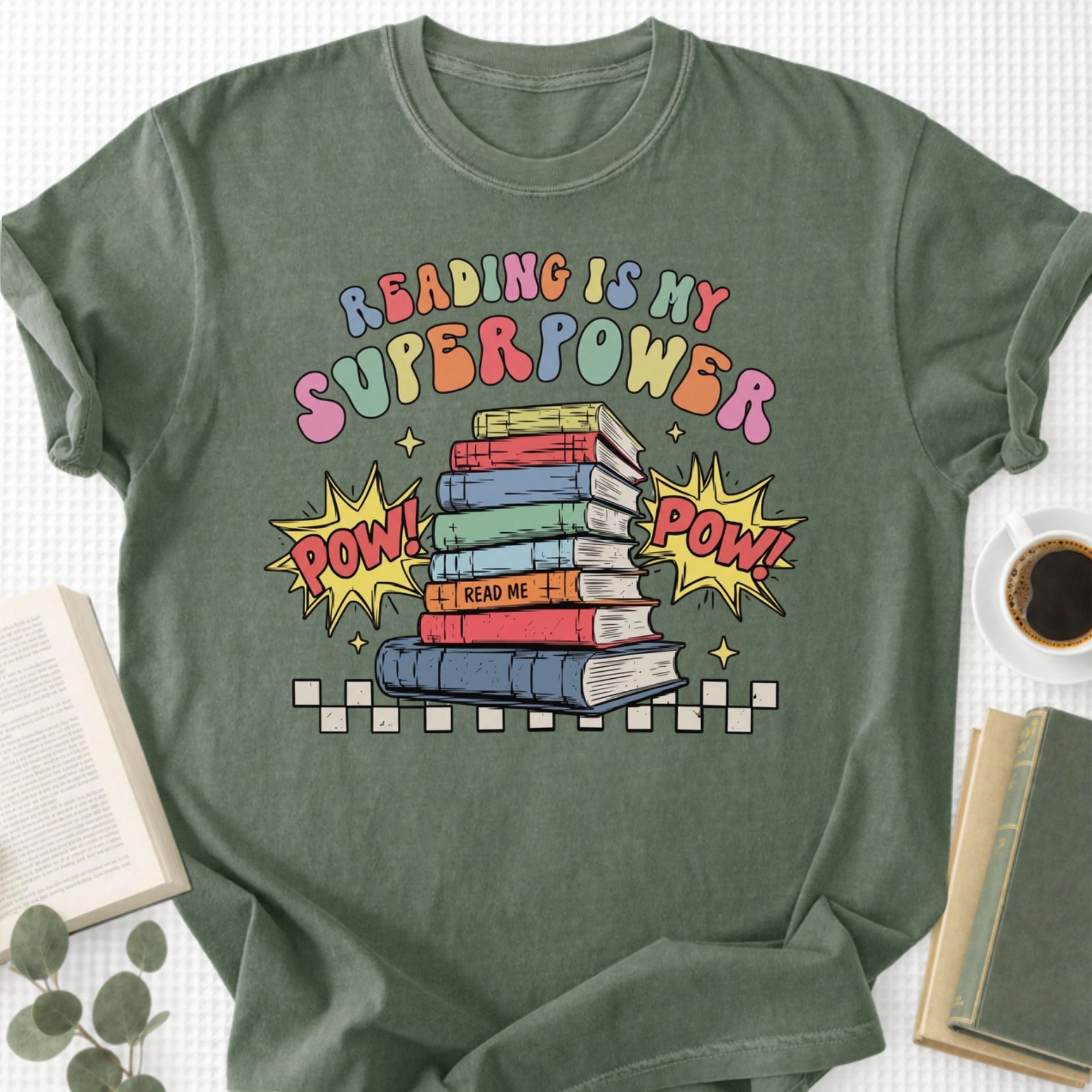 Reading Is My Superpower Unisex T-Shirt - Book Social Club