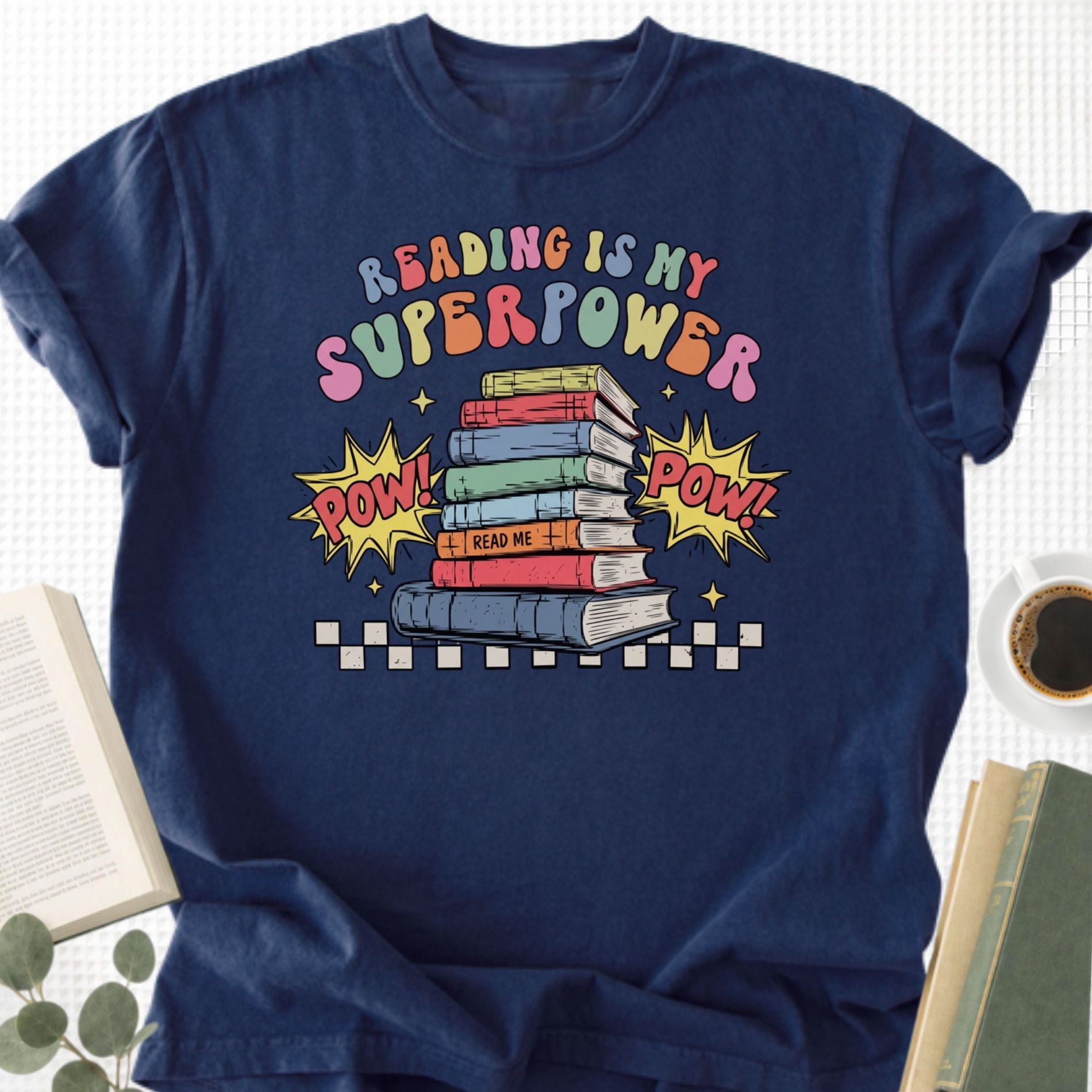 Reading Is My Superpower Unisex T-Shirt - Book Social Club