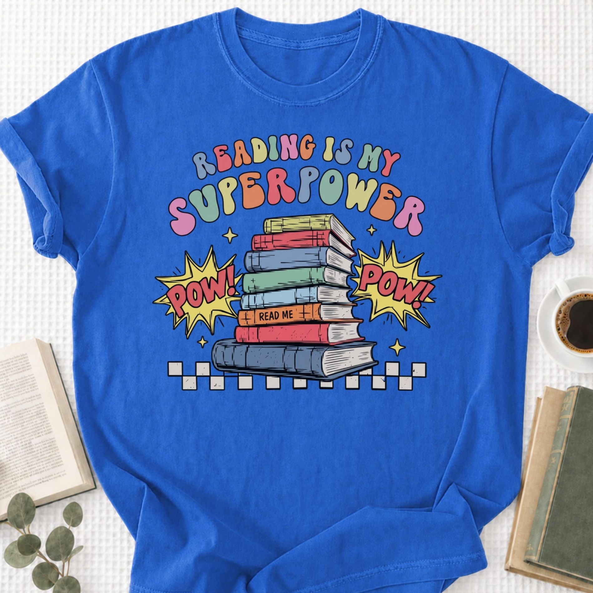 Reading Is My Superpower Unisex T-Shirt - Book Social Club