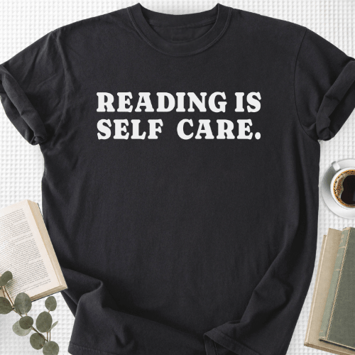 Reading Is Self Care Retro Unisex T-Shirt, Bookworm Shirt - Book Social Club