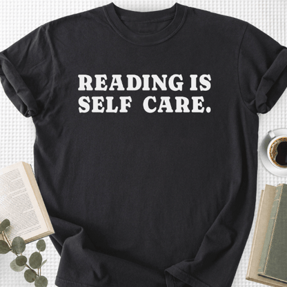Reading Is Self Care Retro Unisex T-Shirt, Bookworm Shirt - Book Social Club
