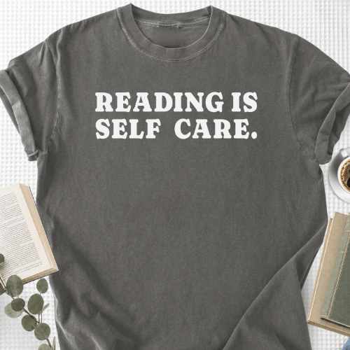 Reading Is Self Care Retro Unisex T-Shirt, Bookworm Shirt - Book Social Club