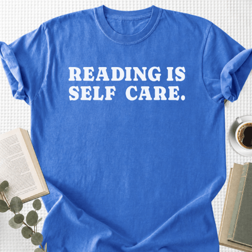 Reading Is Self Care Retro Unisex T-Shirt, Bookworm Shirt - Book Social Club