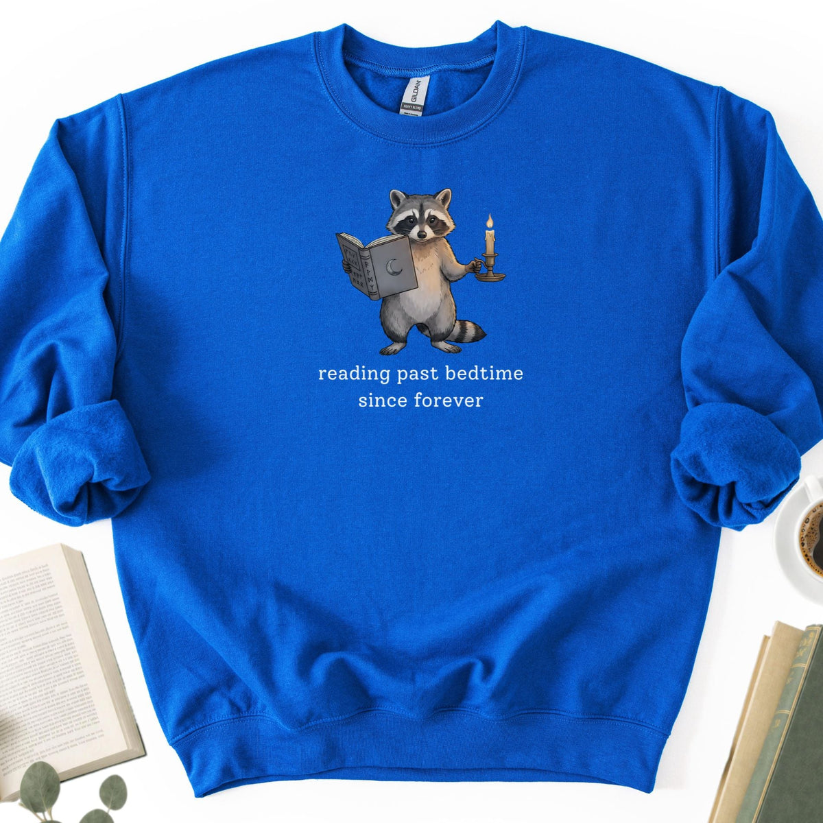 Reading Past Bedtime Since Forever Unisex Sweatshirt - Book Social Club