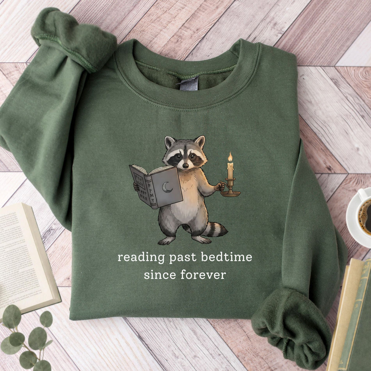 Reading Past Bedtime Since Forever Unisex Sweatshirt - Book Social Club