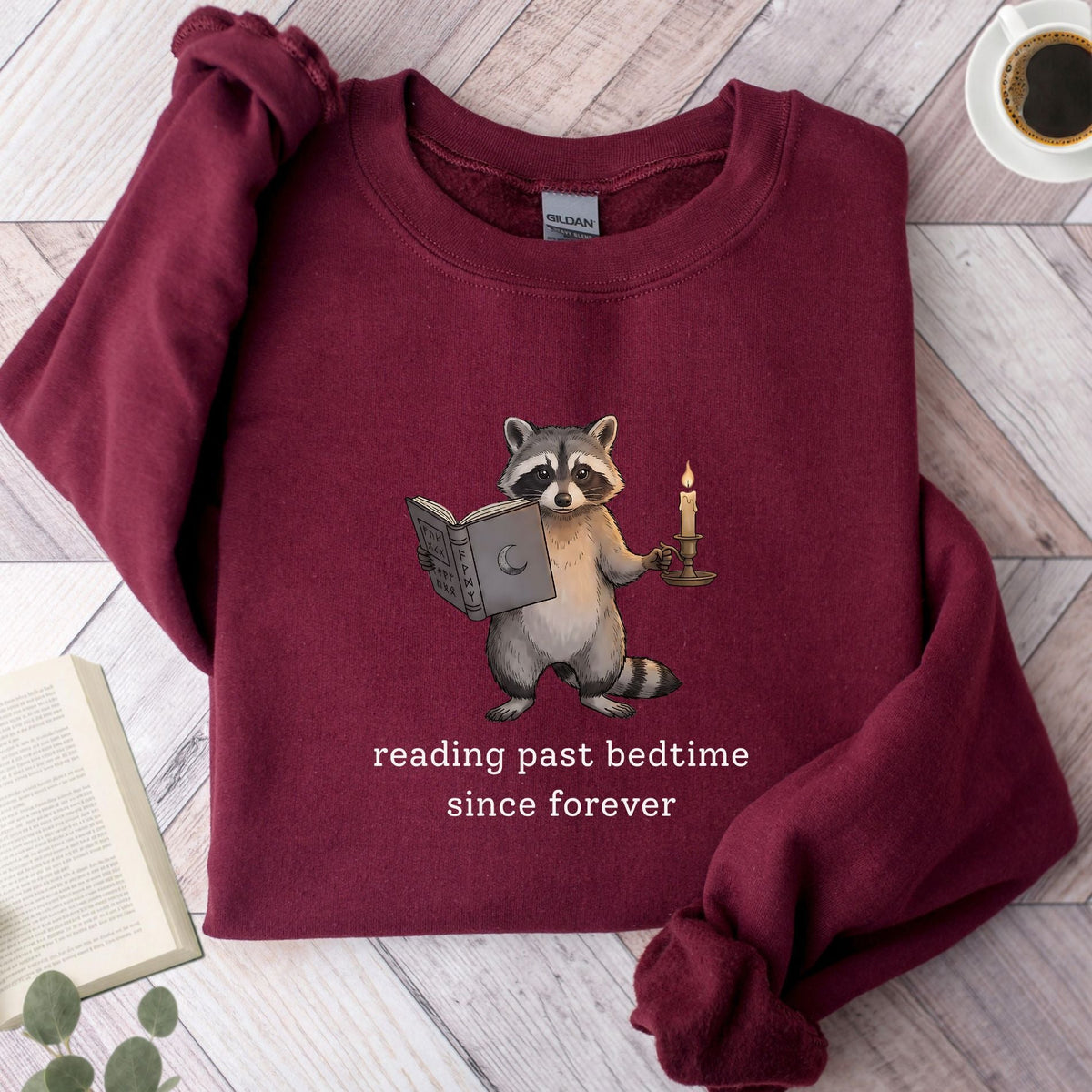 Reading Past Bedtime Since Forever Unisex Sweatshirt - Book Social Club